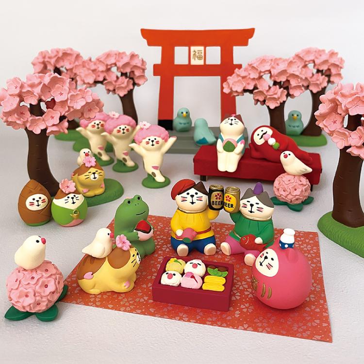 DECOLE デコレ コンコンブル / 文鳥花見弁当 2024 お花見 DECOLE デコレ コンコンブル / 文鳥花見弁当 2024 お花見