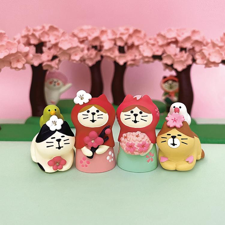 DECOLE デコレ コンコンブル / ねこずきん 桜 2024 お花見 DECOLE デコレ コンコンブル / ねこずきん 桜 2024 お花見