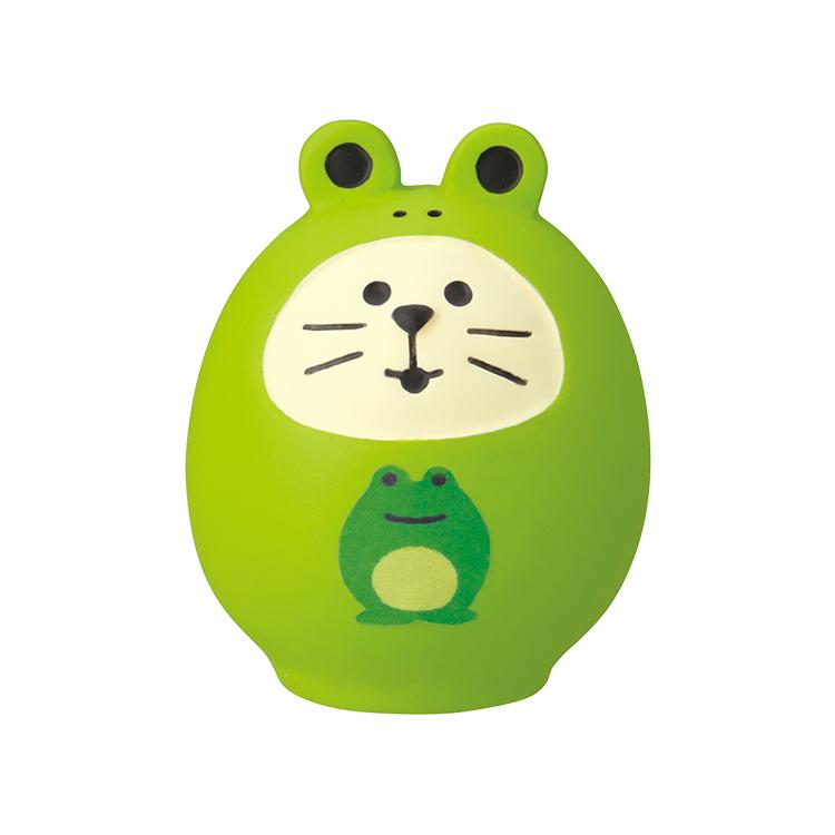 かえる猫だるま デコレ コンコンブル 22 うきうき雨さんぽ Dcl Zsv a 町の小さな雑貨屋さんアポン Apoml 通販 Yahoo ショッピング