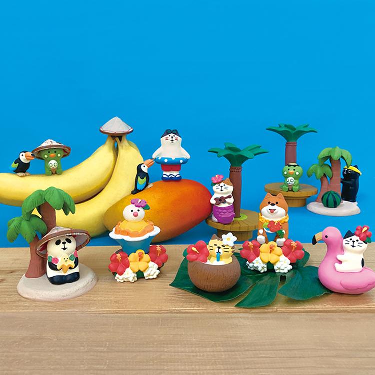 DECOLE（デコレ） コンコンブル ぷかぷかフラミンゴ子猫 南の国の