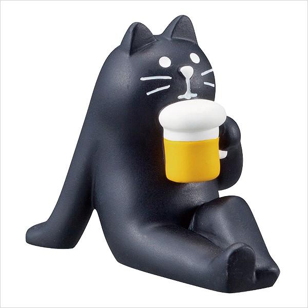 デコレ コンコンブル 夏のまったりマスコット 麦酒黒猫 DECOLE
