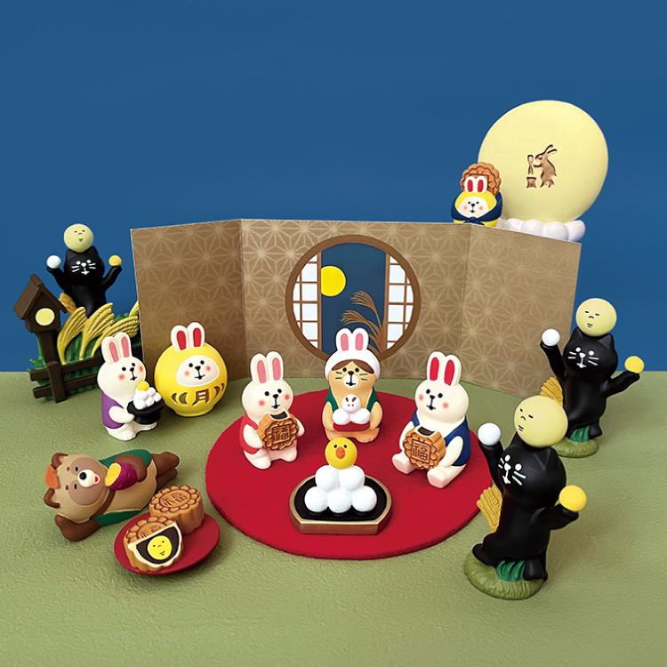 DECOLE デコレ コンコンブル / 月餅かつぎうさぎだるま 2024