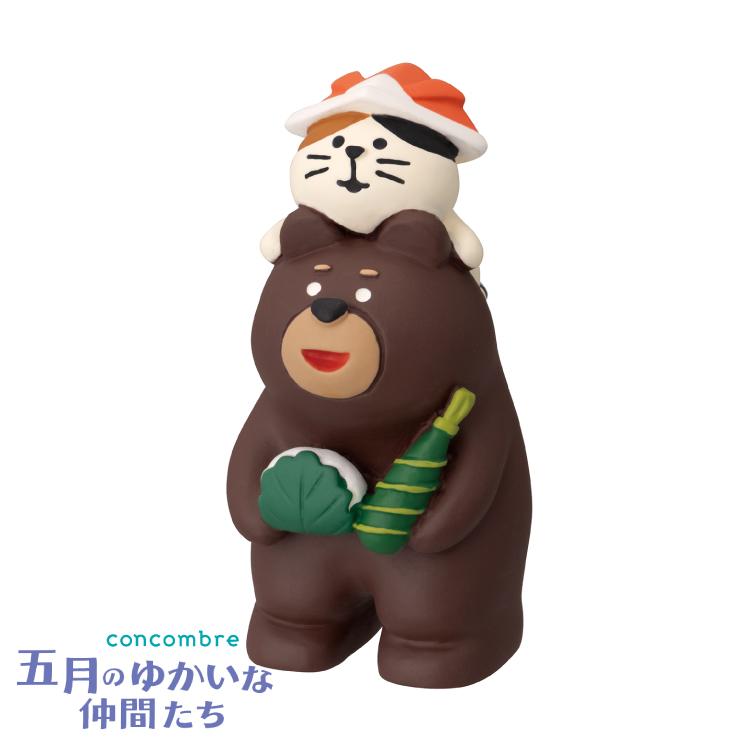 DECOLE（デコレ） コンコンブル / 熊とおんぶ子猫 / 2024 五月のゆ