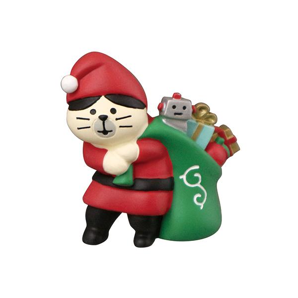どろぼうサンタ猫 デコレ コンコンブル 22 クリスマス タイムスリップ 昭和 クリスマス Dcl Zxs x 町の小さな雑貨屋さんアポン Apoml 通販 Yahoo ショッピング
