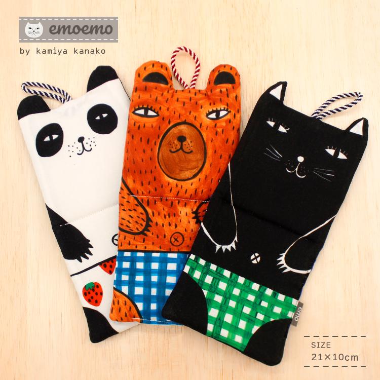 emoemo 神谷可奈子 鍋つかみ 動物ミトン 全5種 kamiyakanako エモエモ