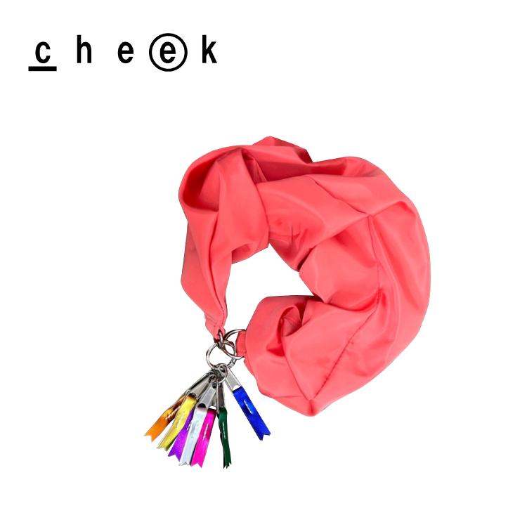 爆買 | スマホストラップ cheek ビッグシュシュストラップ 全4色