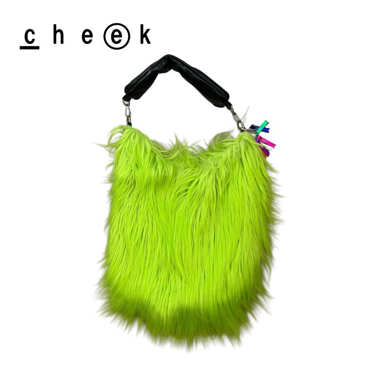ショルダーバッグ cheek monster on shoulder 全4色 ファー 