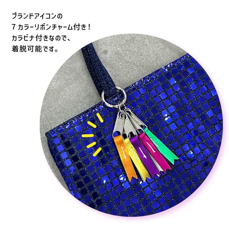 爆買 トートバッグ cheek disco shoulder 全5色 キラキラ スパンコール