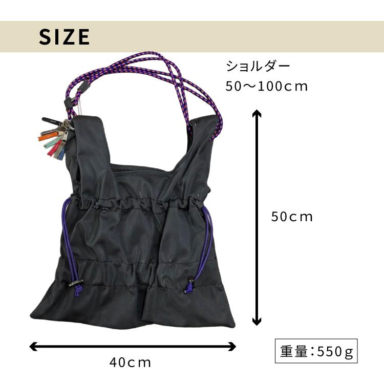 爆買 ショルダーバッグ tiered code one shoulder 全4色 ギャザー