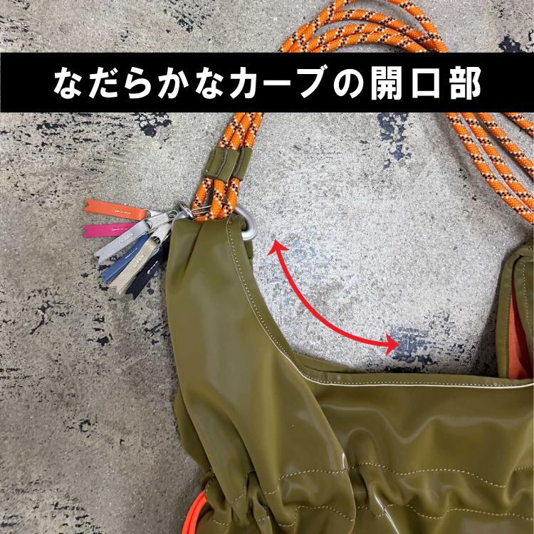 爆買 ショルダーバッグ tiered code one shoulder 全4色 ギャザー