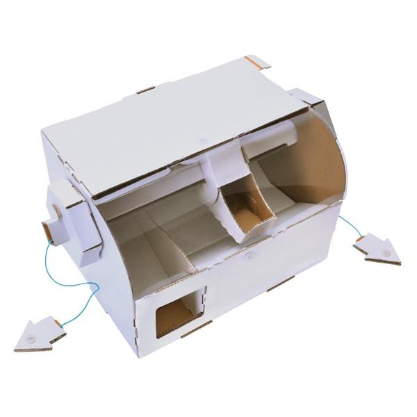 ダンボール 工作 キット ハコモ Hacomo クレーンゲーム Wow ネコポス対応 Hacomo 4553 町の小さな雑貨屋さんアポン Apoml 通販 Yahoo ショッピング