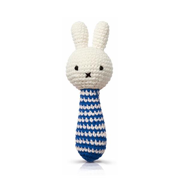 Miffy（ミッフィー） 編みぐるみ がらがら | ラトルウィズミュージック