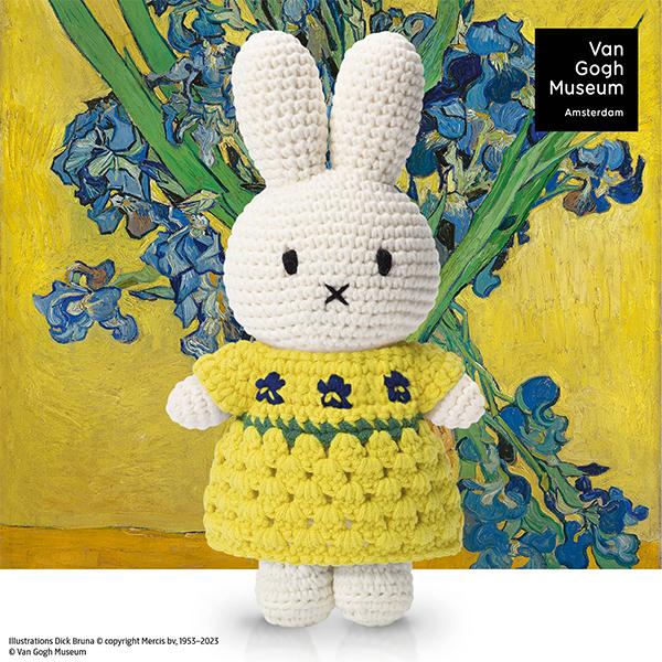 新品　ミッフィー miffy ぬいぐるみ ハンドメイド＆ドレス パターン　花柄 楽天市場】【正規販売】 ジャストダッチ ミッフィー ハンドメイド