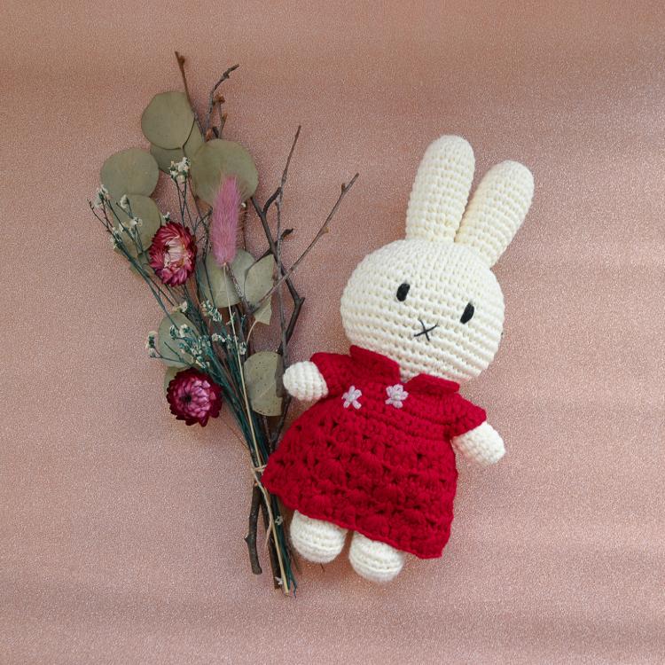 Miffy（ミッフィー） ぬいぐるみ ジャストダッチ ハンドメイド