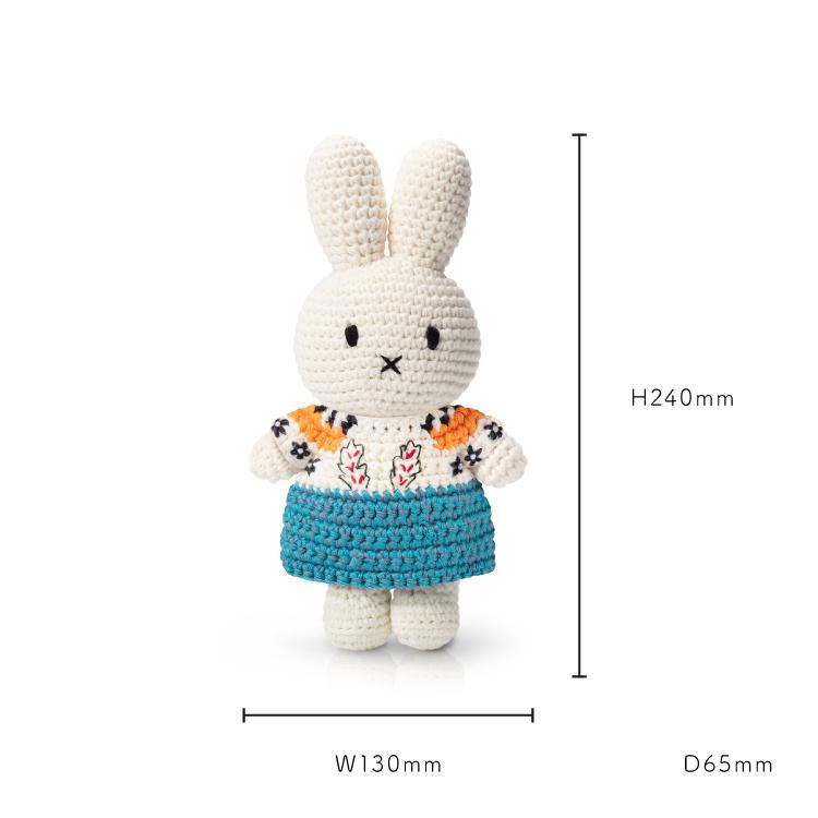 Miffy（ミッフィー） 爆買 ぬいぐるみ ジャストダッチ マティスドレス