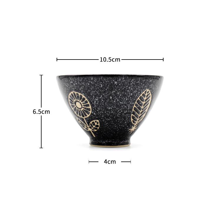 茶碗 ボウル 小 ハナトハ 全3色 瀬戸焼 陶器 和食器 お椀 飯碗 日本製