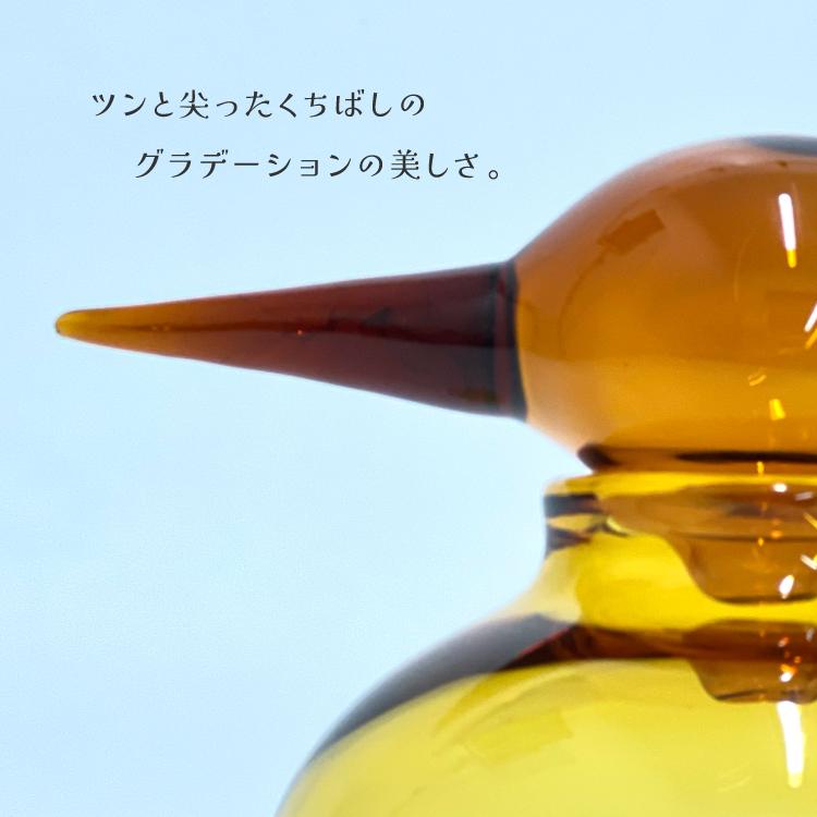 爆買 小物入れ ガラス容器 バード 鳥 吹きガラス ガラス細工 置物