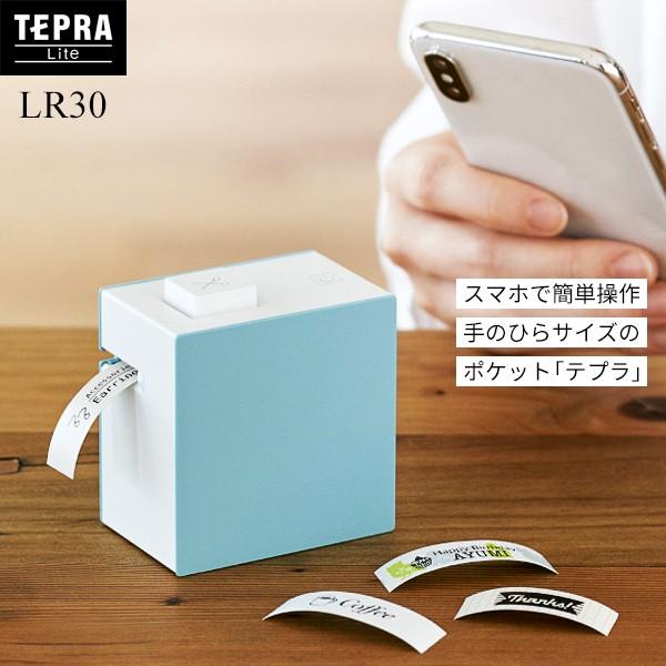 テプラ スマホ専用 ラベルプリンターlite Lr30 全2色 かわいい おしゃれ Legacytampa Com