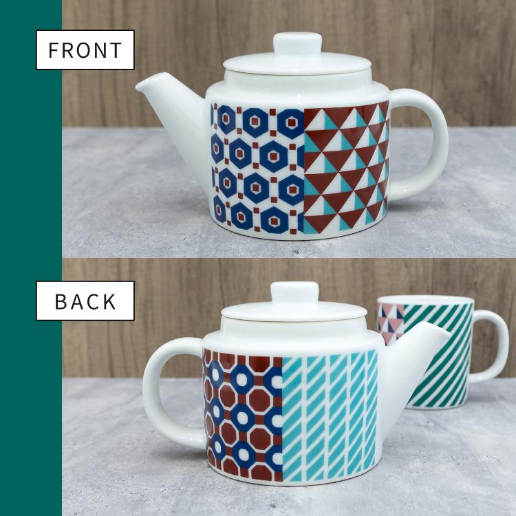 ティーポット 波佐見焼 echino Teapot 全2種 500ml 茶こし付き エチノ