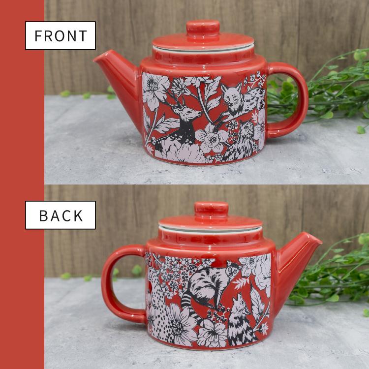ティーポット 波佐見焼 echino Teapot 全2種 500ml 茶こし付き エチノ