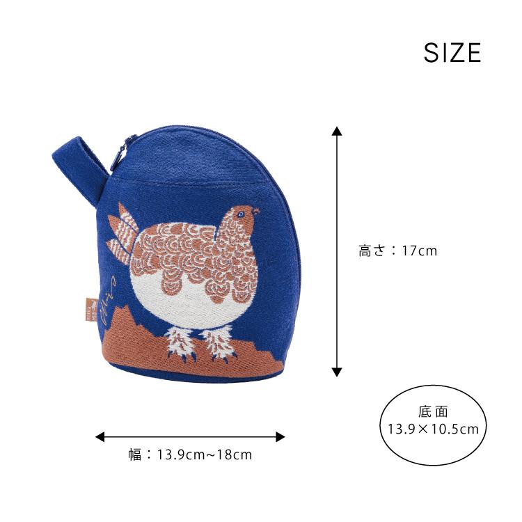 ポーチ マチ付き / moritaMIW MiWマチつきポーチ 全3種 ライチョウ