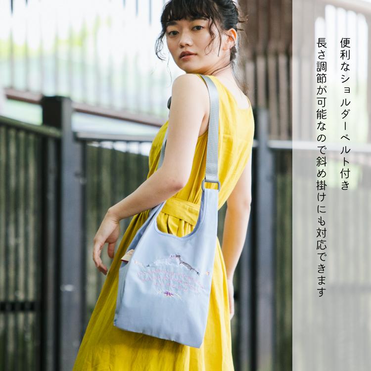 刺繍 エコバッグ KATOKOA / カトコア × ジャスミンフルフォード 刺繍 エコバッグ KATOKOA / カトコア × ジャスミンフルフォード