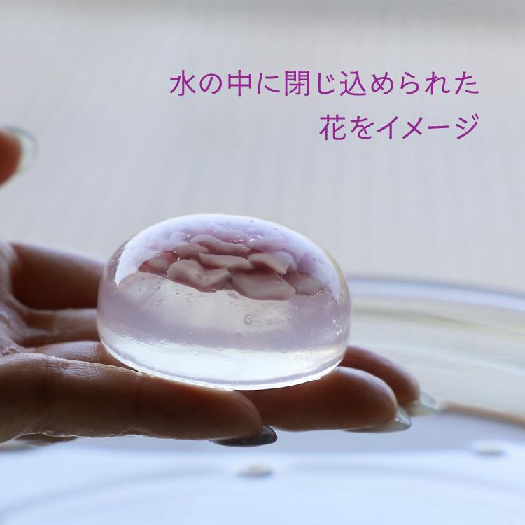 ミニソープ ウォーターフラワーソープ プチ 全6種 30g 円 花 固形