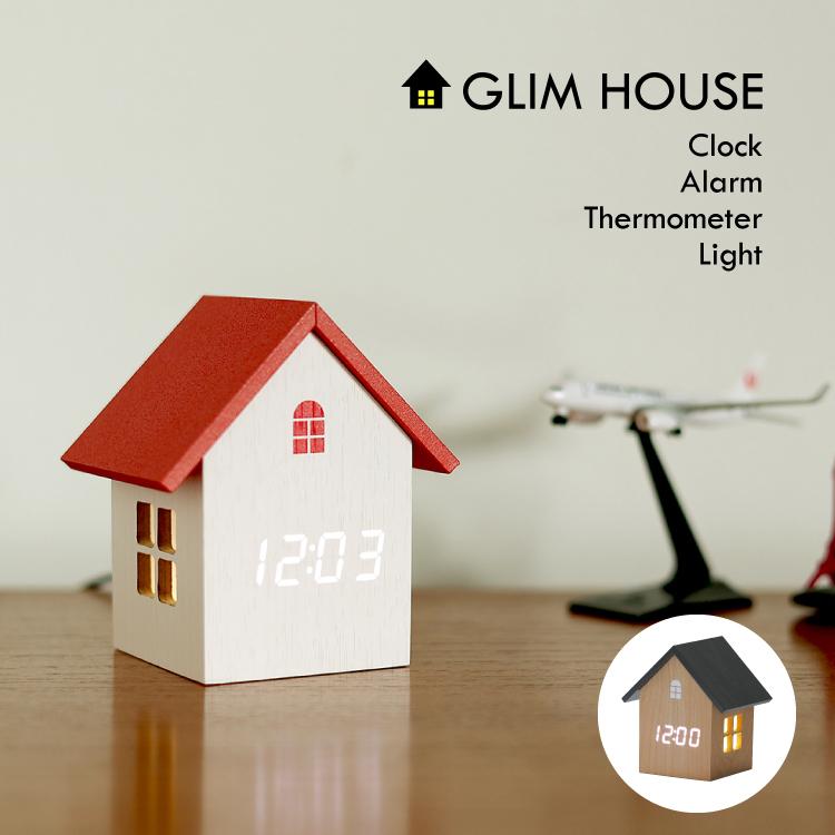 magnet 時計 置き時計 / GLIM HOUSE ( グリムハウス ) 全2色 アラーム  