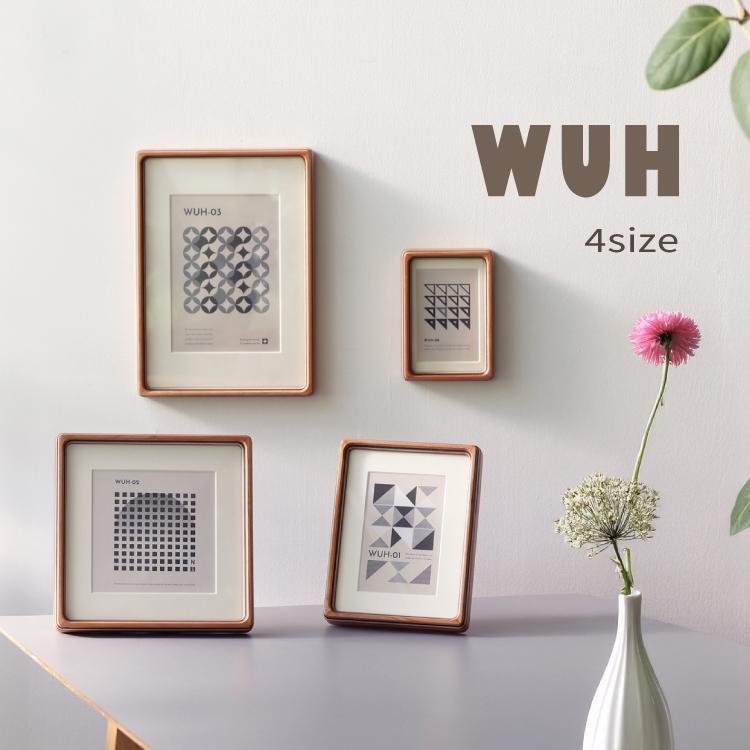 magnet 写真立て フォトフレーム | WUH 全4種 | 組み木 2WAY 壁掛け