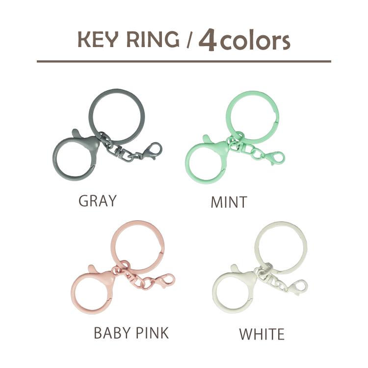 magnet キーホルダー 2種セット from to WIRE CHAIN 全9色×KEY RING 全