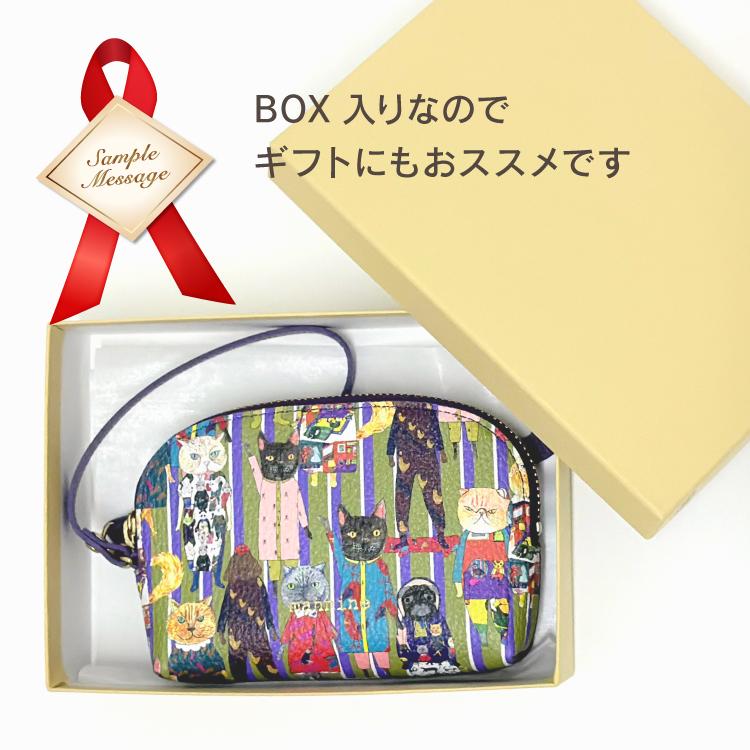 マンナイン ポーチ mannine デフィレ チャーム型ポーチ 全2種 牛革 