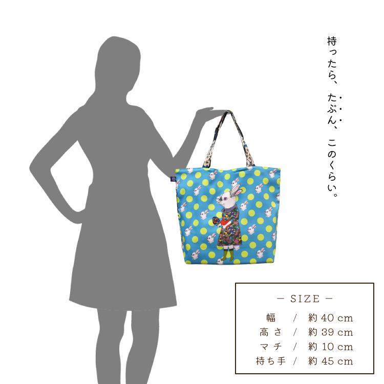 爆買 トートバッグ マンナイン ポリエステル ワイドトートバッグ polka