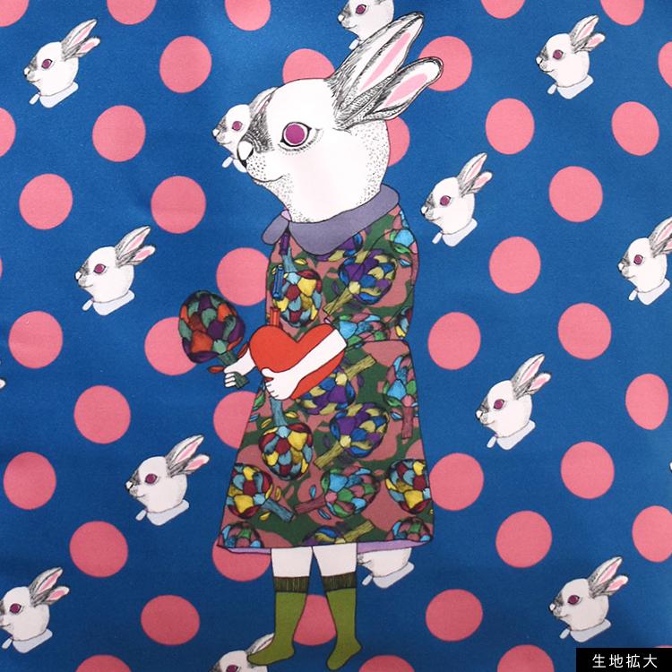 トートバッグ マンナイン ポリエステル ワイドトートバッグ Polka dot