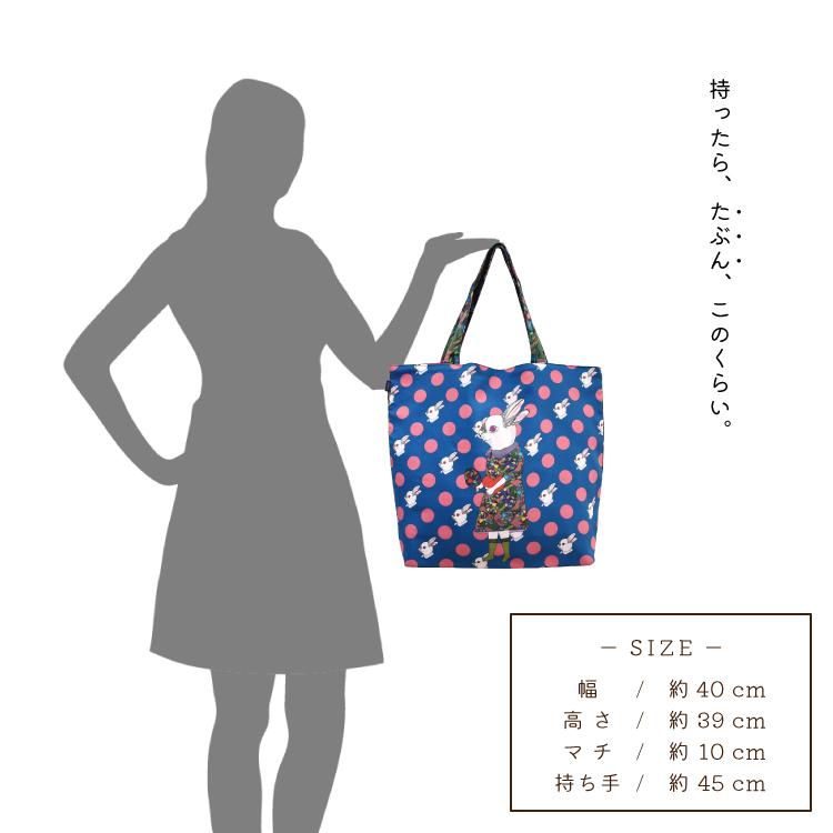 爆買 トートバッグ マンナイン ポリエステル ワイドトートバッグ Polka