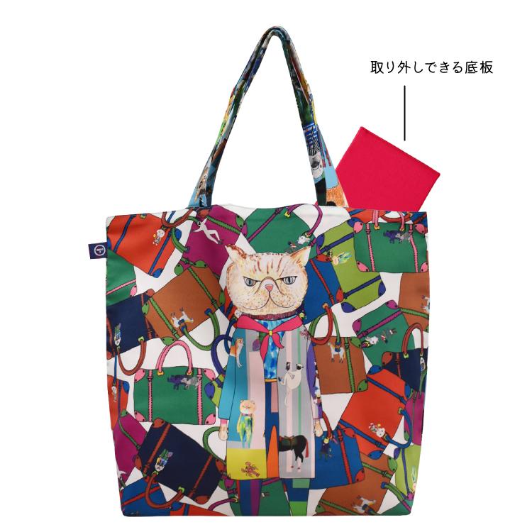 トートバッグ マンナイン ポリエステル ワイドトートバッグ lost
