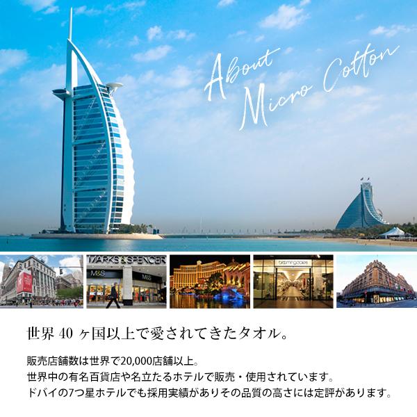 タオル 高級 マイクロコットン （バスタオル / ラグジュアリー）全3色