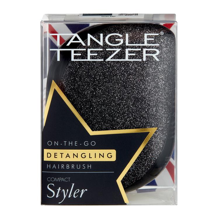 タングルティーザー 正規品 Tangle Teezer コンパクトスタイラー ブラックグリッター Preapp Tangle Blackglitter 町の小さな雑貨屋さんアポン Apoml 通販 Yahoo ショッピング