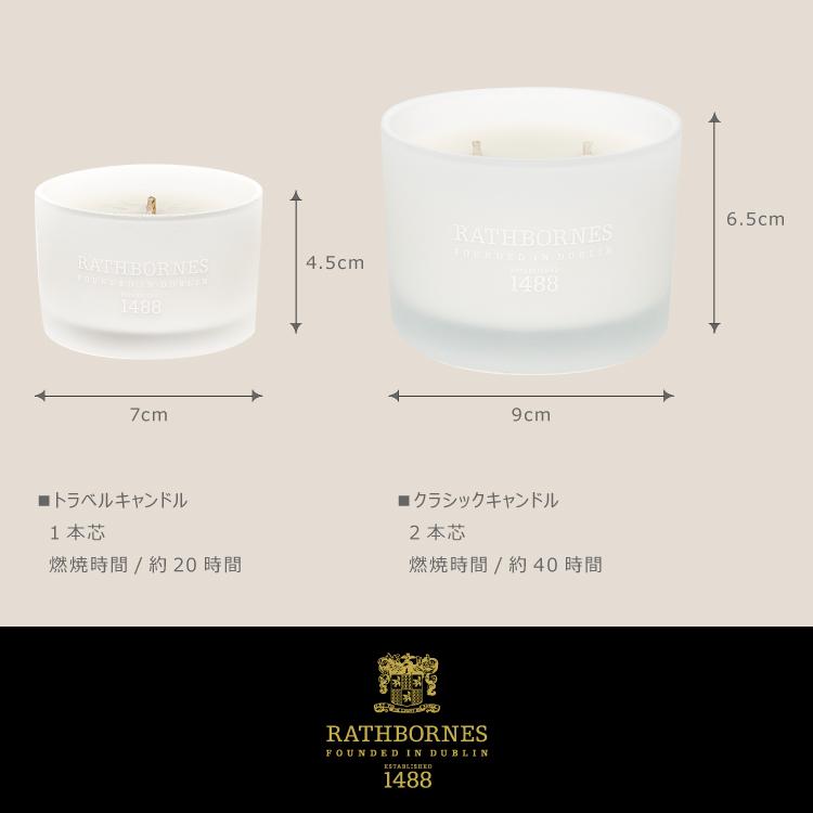 アロマキャンドル ラスボーンズ クラシックキャンドル カシスリーフ