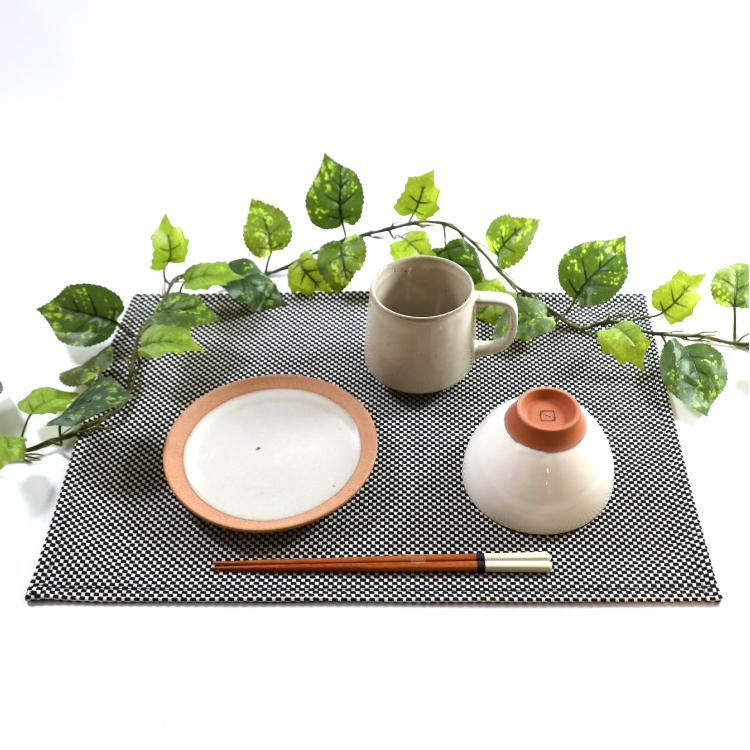 ランチョンマット 日本製 / サシッコ 全2種 縦32×横45cm アポン