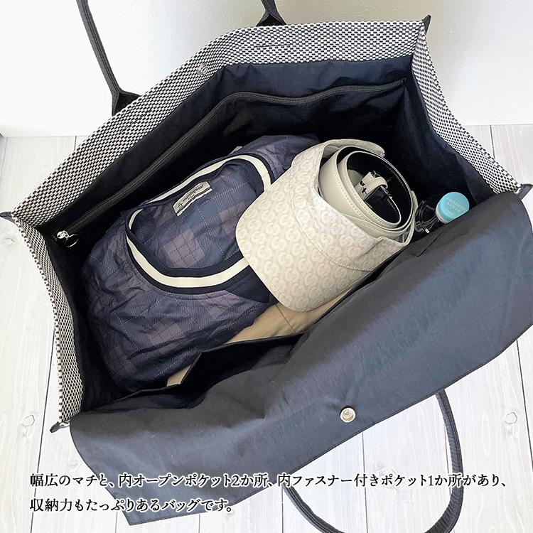 刺し子 バッグ 三河木綿 sasicco スクエアトート LLサイズ 全2色