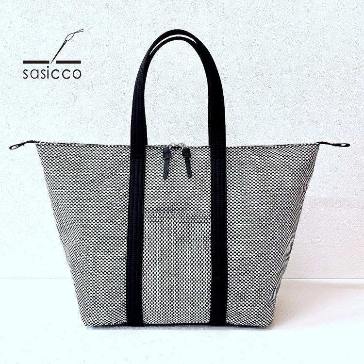 トートバッグ 刺し子 sasicco スタイリストバッグ Mサイズ 全3色 三河