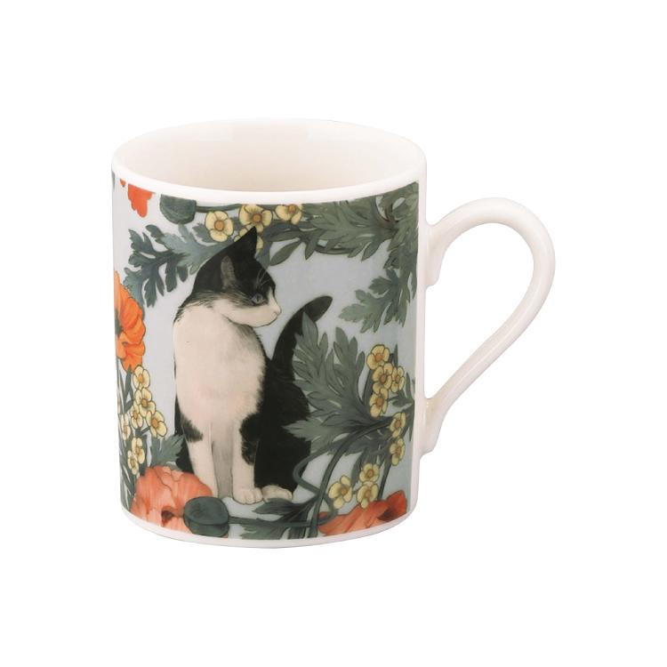 山加商店 寄付 猫 マグカップ migratory bird マグ 全2種 ハチワレ 白