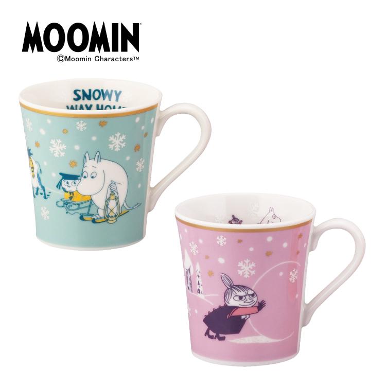 MOOMIN（ムーミン） マグカップ SNOWY WAY HOME マグ 全2種 リトルミイ 