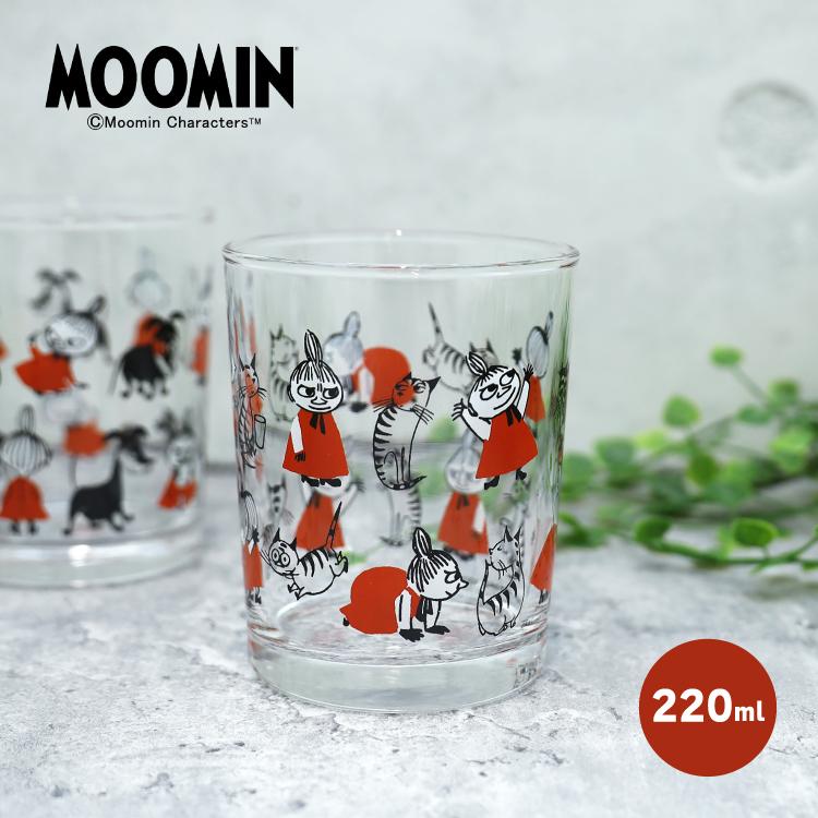 MOOMIN（ムーミン） グラス リトルミイプラス ガラスタンブラー 全2種