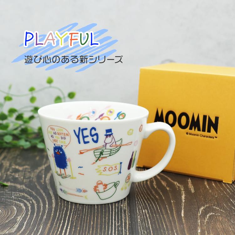 MOOMIN（ムーミン） マグカップ MOOMIN PLAYFUL スープマグ スープ