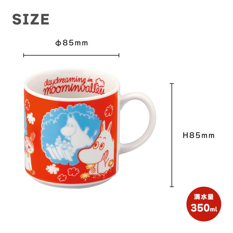 MOOMIN（ムーミン） マグカップ daydreaming in moominvalley マグ