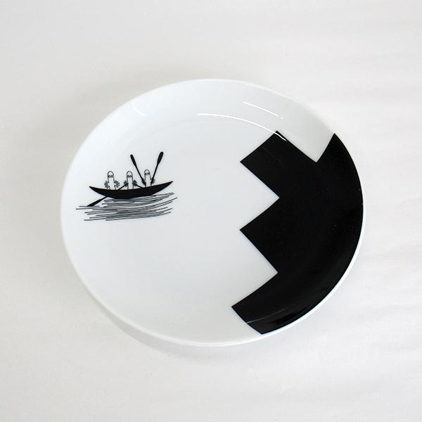 皿 食器 【ムーミン】ボブファンデーション 14cmプレート 全4種 : 町の