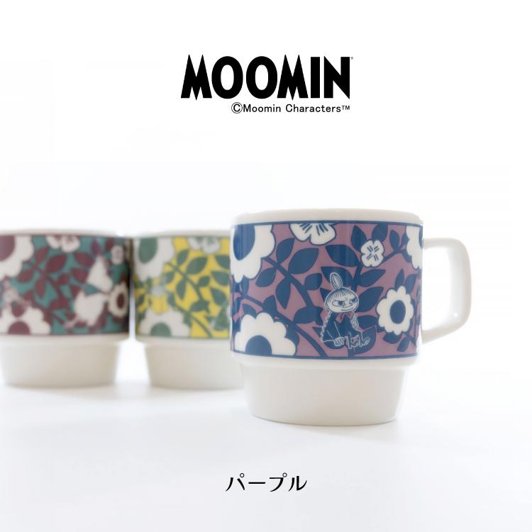 MOOMIN マグカップ / ムーミン  レトロマグ 全3種 / 日本製 北欧 リトルミイ 花柄 レトロ 磁器 電子レンジ可 箱入｜heliosholding｜06