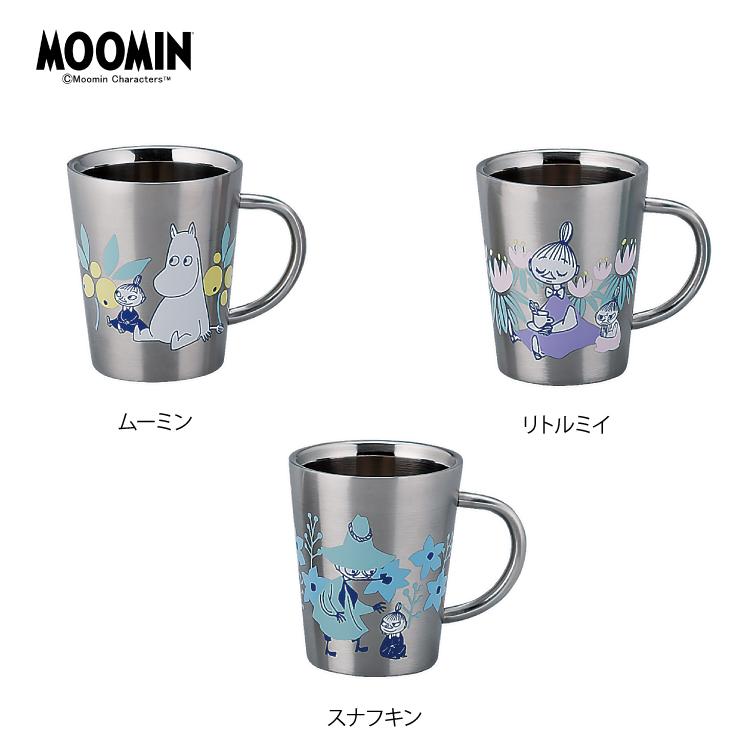 山加商店 爆買 ムーミン マグ ステンレス 二重マグ 全3種 360ml Φ85