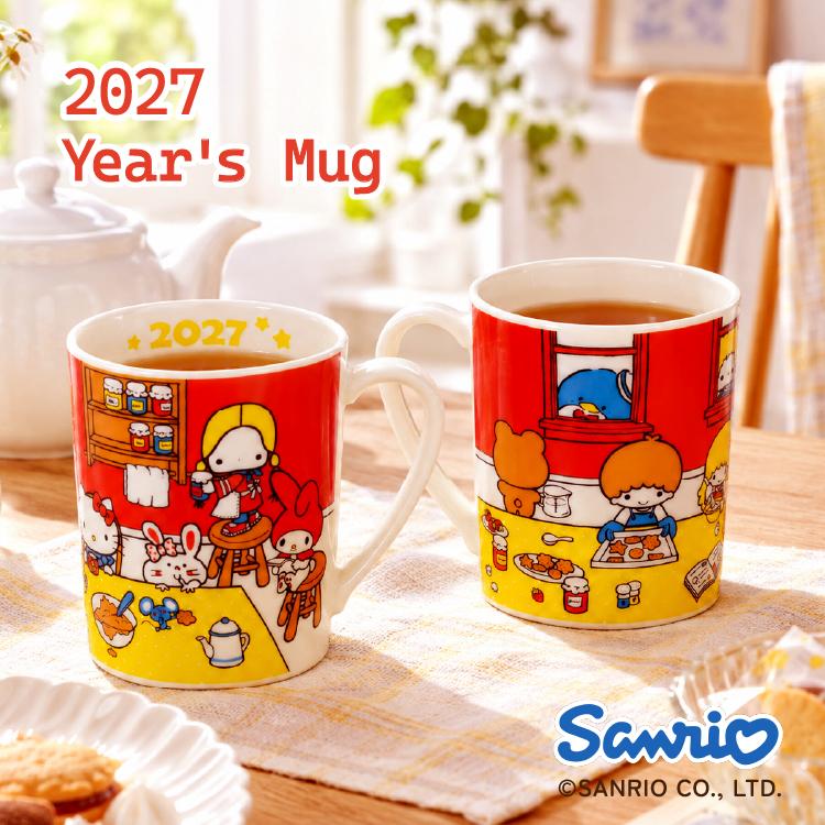 sanrio（サンリオ） マグカップ 記念 イヤーズ2027 数量限定 キティ